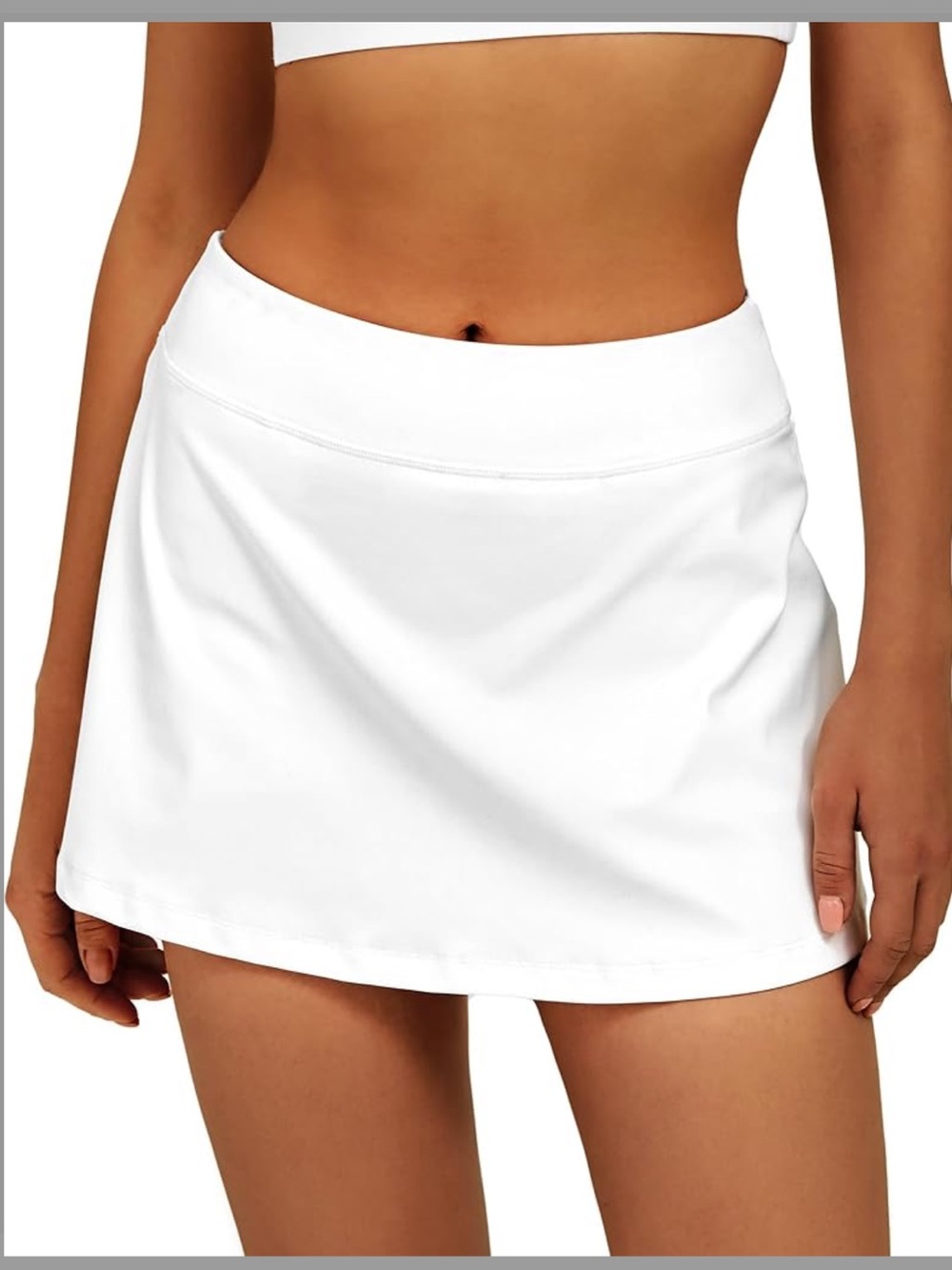 Amazon White Skirt